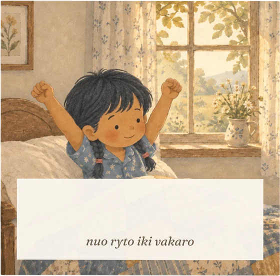 Knygos „Emilija nuo ryto iki vakaro“ viršelis